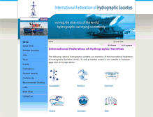 Tablet Screenshot of hydrographicsociety.org